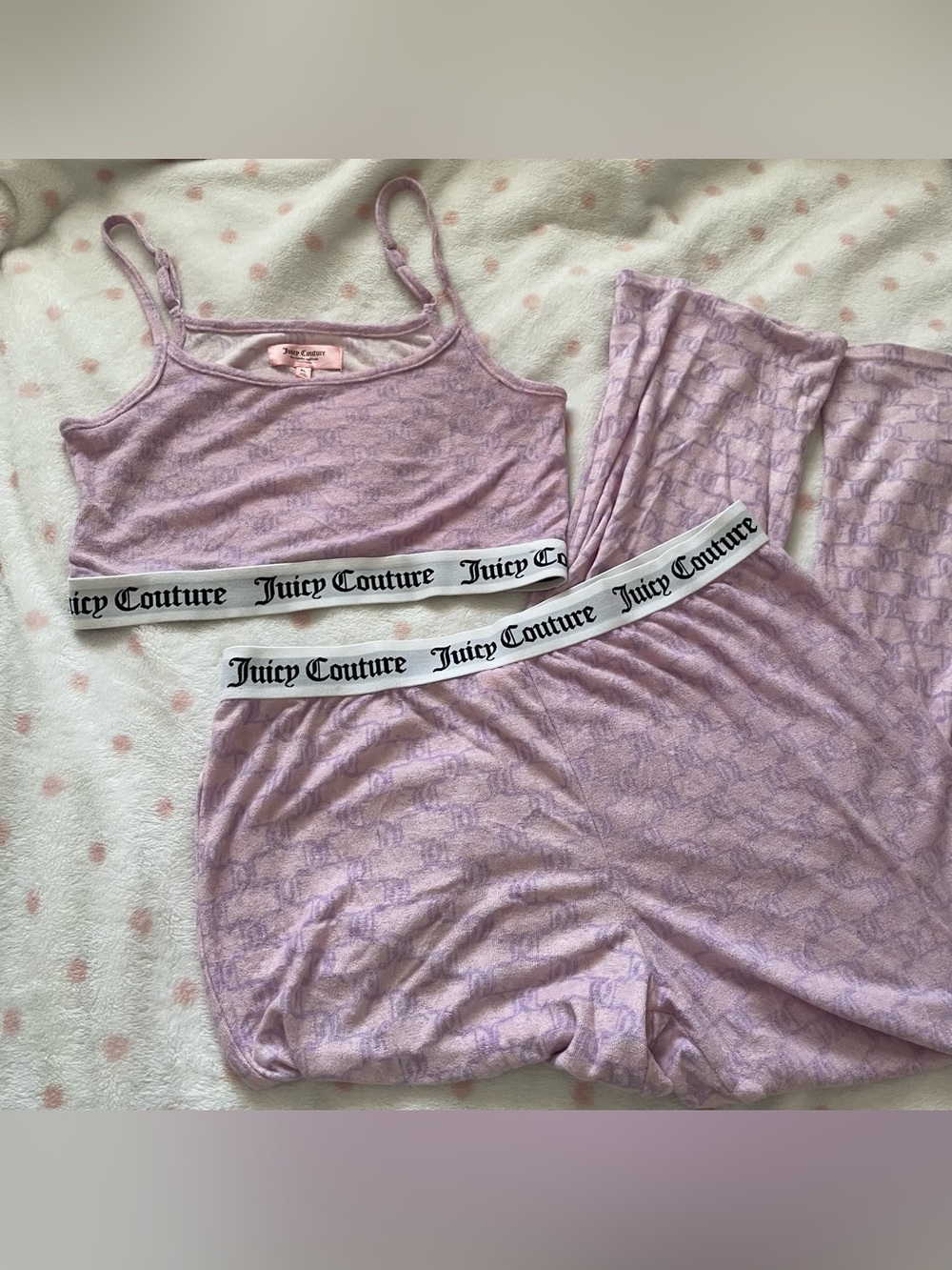 juicy couture sleep set💝